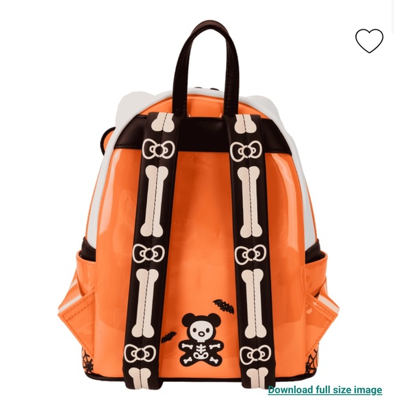 Loungefly - Sanrio Hello Killy Skeleton Costume Glow Mini Backpack - Picture 9 of 16